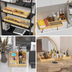 Bamboo Drawer Organizer, Cutlery Silverware Organizer - Image 7
