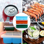 Silicone Ice Cube Trays 3 Pack - Image 7