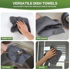 KinHwa Dish Cloths for Washing Dishes Kitchen Towels Microfiber Dish Towels for - Image 6