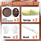 Medium Brown Leather Repair Kit - Image 4