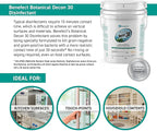 Benefect Botanical Decon 30 Disinfectant Cleaner, 5 Gallon, Light Lemon & Thyme - Image 3