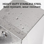 Commercial Toilet Paper Tissue Dispenser Dual Rolls Toilet Paper Holder - Image 3