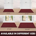 Door Mat Indoor Doormat, Entryway Rug Door Mats Non-Slip Rubber Backing - Image 2
