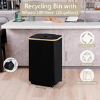 efluky Recycle Bins for Kitchen 100L, Recycling Bin - Image 2
