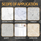 Marble Polishing Paste, Professional Marble Cleaner & Quartz Polish, Stone - Image 3