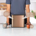 RedFactor Stainless Steel Hanging Trash Can - Image 3