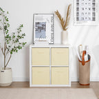 StorageWorks Beige Storage Cubes, 13x13 Storage Cube Bins - Image 4