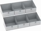 DIMJ Closet Storage Bins 6 Pack by DiMJ