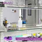 4 pcs of Plastic Squeeze Bottles, Lab Wash Bottle Squeeze Vol.1000ml 33.8oz - Image 2