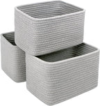 Small Cotton Rope Basket – Storage Bin by RRUNKA