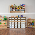 Wood Designs Cubby Storage Bin, Heavy Duty Plastic Containers - Image 6