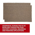 3M Scotch-Brite Heavy Duty Hand Pad 7440B, 6 in x 9 in, Hand Sanding Pad - Image 5