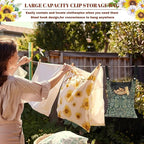 Jumbo Clothespin Organizer Bag 14.5x12 Inches - Image 5