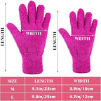 Bencailor 4 Pairs Microfiber Dusting Gloves Washable Reusable Cleaning Gloves - Image 3