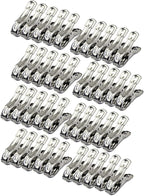 Row Cover Clips 40 Pack 2.2 Inch Stainless Steel Clothes Pins, Towel Clips by Commoditydisplay
