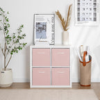 StorageWorks Pink Storage Cubes, 13x13 Storage Cube Bins - Image 4