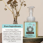 Moon Valley Herbal Foaming Hand Soap, Mint Lavender Two Pack, Recyclable Bottle - Image 3