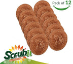 12 Pack Copper Coated Scourers by SCRUBIT – Scrubber Pad Used - Image 2