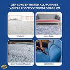 Zep All-Purpose Carpet Shampoo Concentrate Cleaner - Image 6