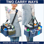 Cleaning Caddy, Cleaning Bag for Housekeepers, Cleaning Supplies Organizer - Image 5