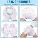 60Pcs Exfoliating Gloves Bulk, Scrub Gloves Exfoliating Body Scrubber Glove - Image 5