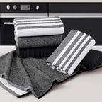 Homaxy Premium Kitchen Towels, Large Cotton 380 GSM Kitchen Hand Towels - Image 5