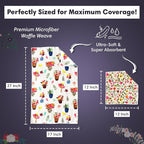 Microfiber Hand Towel & Washcloth Set of 2 - Image 2
