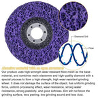 6 Packs 4-1/2" x 7/8" Strip Discs Stripping Wheel Fit Angle Grinder Clean and - Image 2