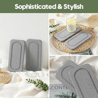 2Pack Diatomite Stone Water Absorbing Sink Tray - Image 5