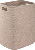 OIAHOMY Laundry Hamper, Rectangle Cotton Laundry Basket - Image 8