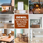 DEWEL Furniture Markers Touch Up, Upgrade Wooden Furniture Repair Kit, Premium - Image 7