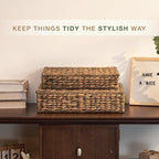 Set of 2 Decorative Storage Boxes - Image 2