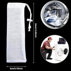 Lint Traps Catcher for Washing Machine Nylon Mesh Lint Traps for Home Laundry - Image 7