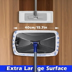MASTERTOP Microfibre Flat Mop, Extended Wet Dry Large Floor Mop - Image 2