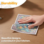 JOYMOOP 12 Pack Decorate Cleaning Cloth, Reusable Absorbent Dish Towels - Image 4