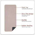 Bath Mat, Ultra Thin Bathroom Runner Rugs, Large Bath Mats - Image 2