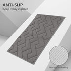 hicorfe Indoor Doormat, Front Back Door Mat Rubber Backing Non Slip Door Mats - Image 6