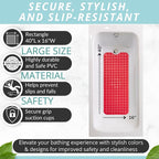 ENKOSI Non-Slip Bath Mat – Extra Long 40 x 16 Bathtub Shower Mat – Anti Slip - Image 4