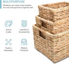 Water Hyacinth Storage Baskets - Image 3