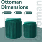 Royal Windsor Round Ottoman - Image 3