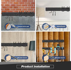 Garage Tool Storage Rack, Heavy Duty Garage Storage Organizer Rack System Wall - Image 5