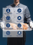 LANON Protection Wahoo Liquid Silicone Smoker Oven Gloves, Food-Contact Grade - Image 2