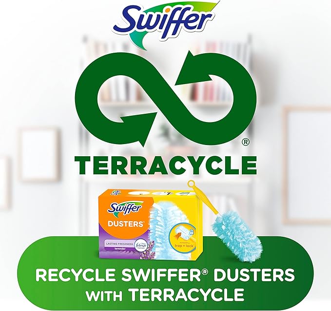 Swiffer Dusters Refill for Cleaning, Feather & Microfiber Duster Disposable - Image 9