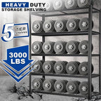 BILT HARD Garage Shelving 3000 LBS 36" W x 18" D x 72" H, Heavy Duty 5-Tier - Image 3