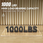 59“ x 47” Beveled Edge Glass Chair Mat - Image 8