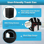 IRONWALLS Commercial Trash Can - Image 7