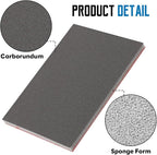 20 Pack 800 Grit Sanding Sponge, 3 x 4 Inch Soft Foam Sanding Block Wet Dry - Image 4