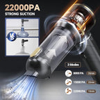 Car Vacuum Portable Cordless, Foldable Handheld Vacuum - Image 2