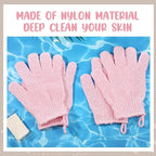 104 Pcs Exfoliating Glove Bulk Shower Gloves - Image 7