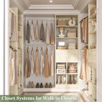 Closet System, 4-8 FT Closet Organizer Tower - Image 7